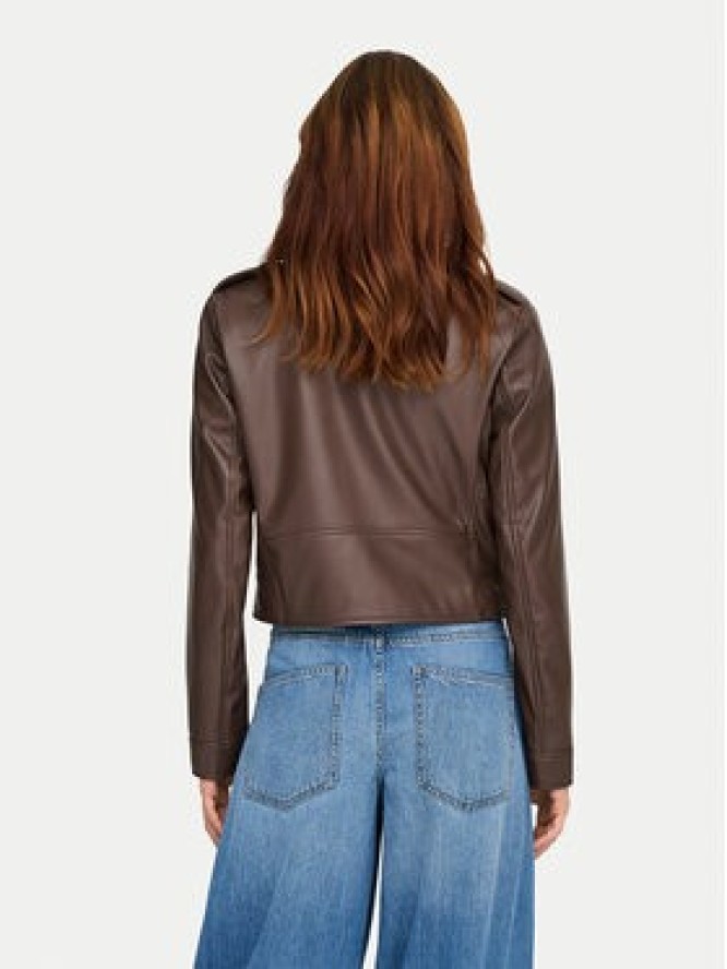 ONLY Kurtka z imitacji skóry Carmen 15361396 Brązowy Regular Fit