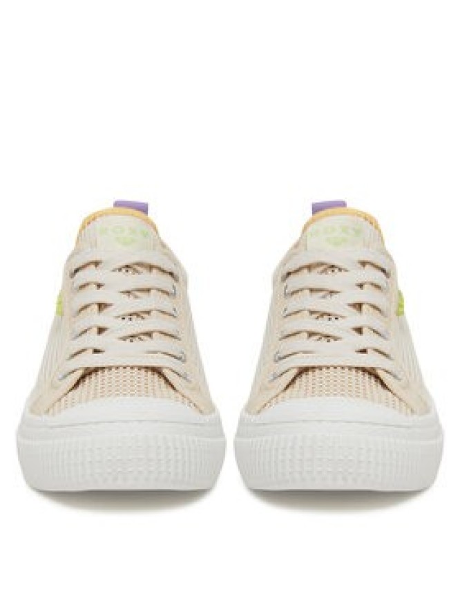 Roxy Trampki V12-908 Beżowy