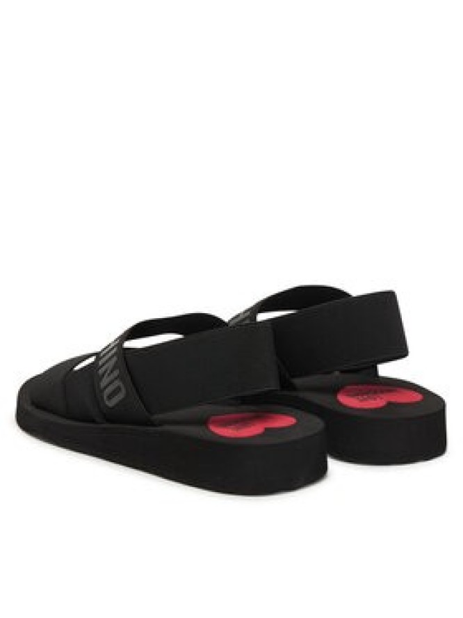 LOVE MOSCHINO Sandały JA16033G0OJN7000 Czarny