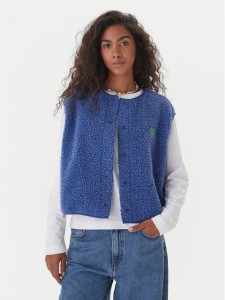 Quiksilver Kamizelka EQWPF03002 Niebieski Regular Fit