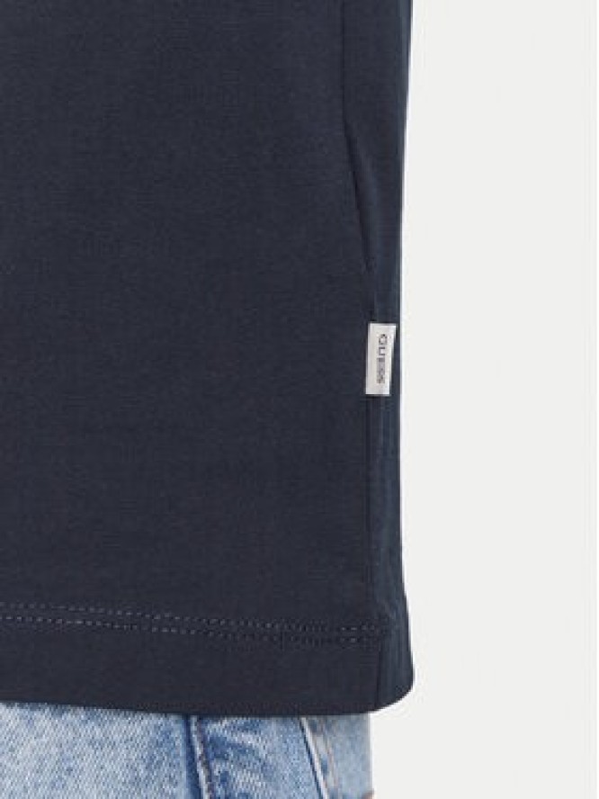 Guess Jeans T-Shirt M5BI78 K8FQ4 Granatowy Regular Fit