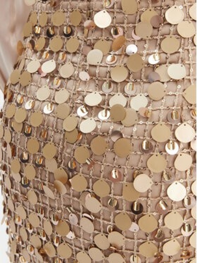 Guess Spódnica 180021 Złoty Classic Fit