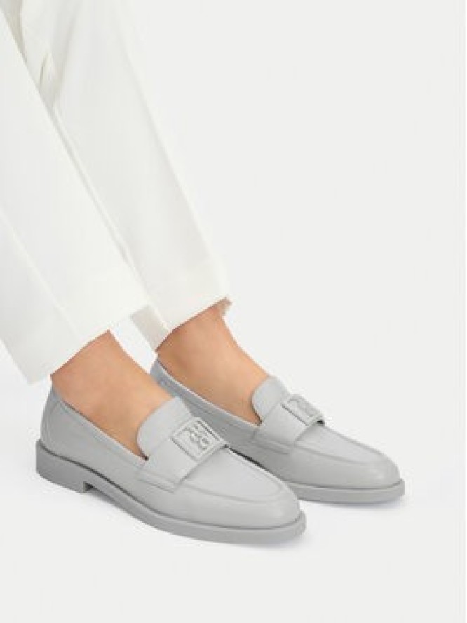 Badura Loafersy EO-ADELE-LT2674-6 Szary