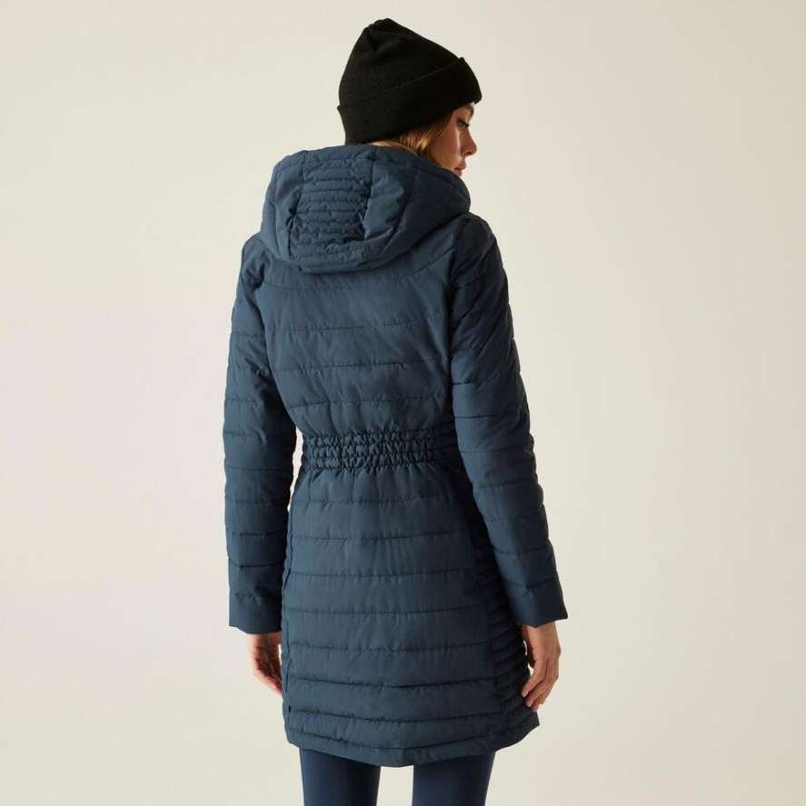 Płaszcz damski zimowy ocieplany Andria