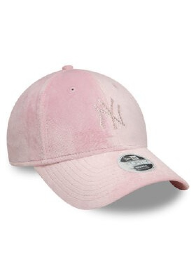 New Era Czapka z daszkiem New York Yankees Diamante Velour 9Forty 60595353 Różowy