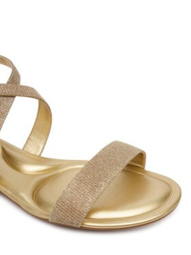 MICHAEL Michael Kors Sandały Alexa Flex Flat 40S6AXFS1D Złoty