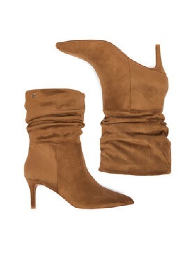 Nine West Botki CEO-SAMIRA-02 Brązowy jasny