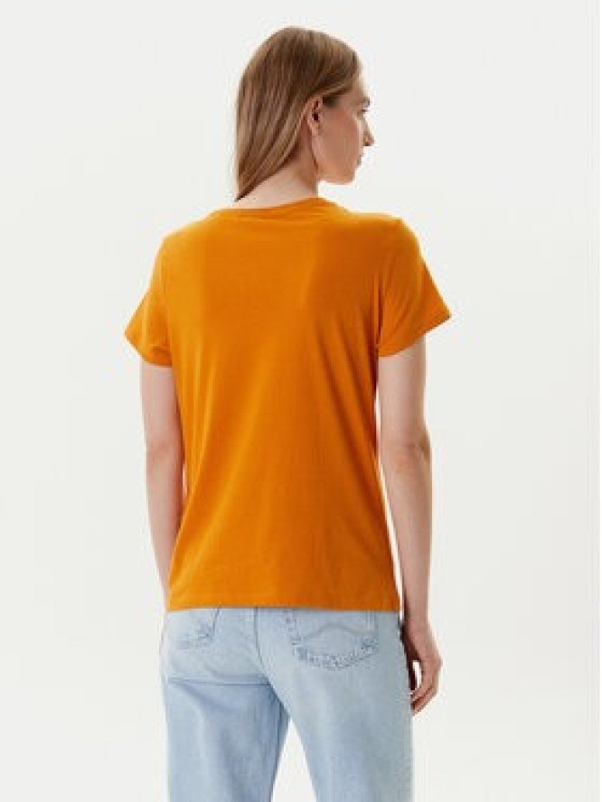 Mustang T-Shirt Alma 1016155 Pomarańczowy Regular Fit