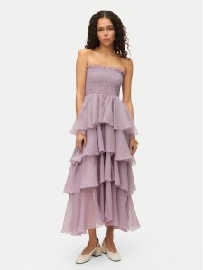 Vero Moda Sukienka koktajlowa Delilah 10330886 Fioletowy jasny Regular Fit