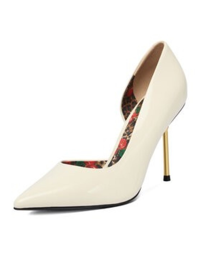 Eva Minge Szpilki EO-ZIA-24178-21 Écru