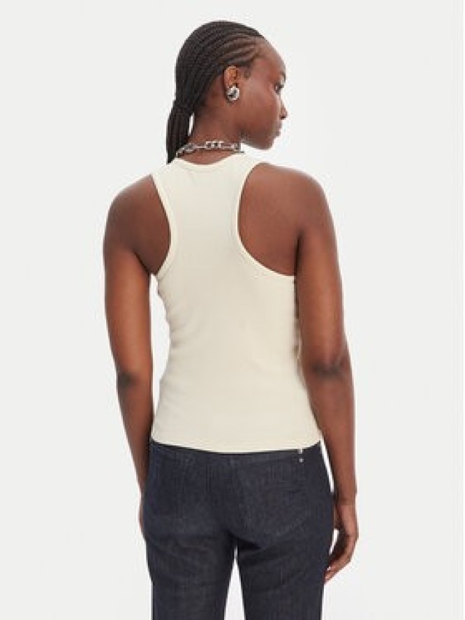 Patrizia Pepe Top 8M1768/J373-W413 Beżowy Slim Fit