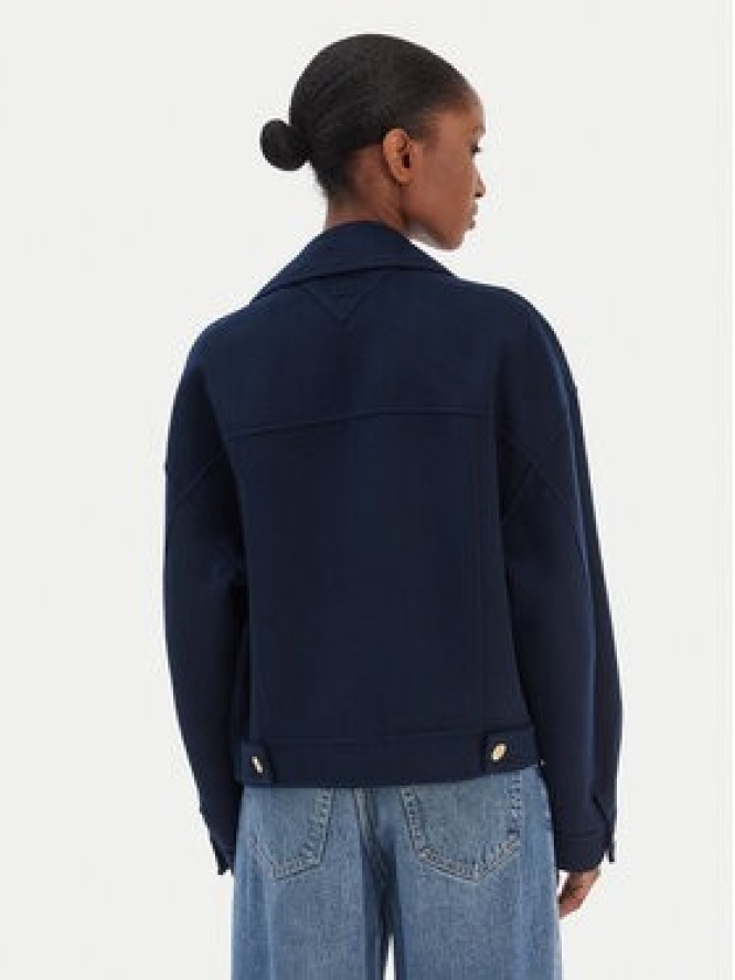 Tommy Hilfiger Kurtka przejściowa WW0WW47759 Granatowy Relaxed Fit