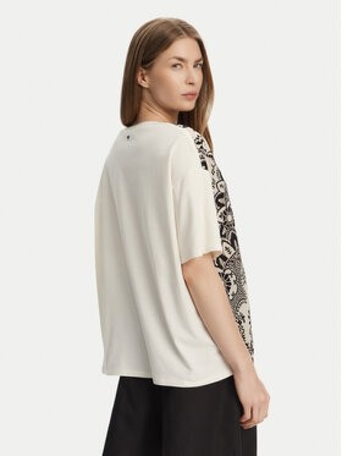 Weekend Max Mara T-Shirt Pampas 2515941082 Beżowy Relaxed Fit