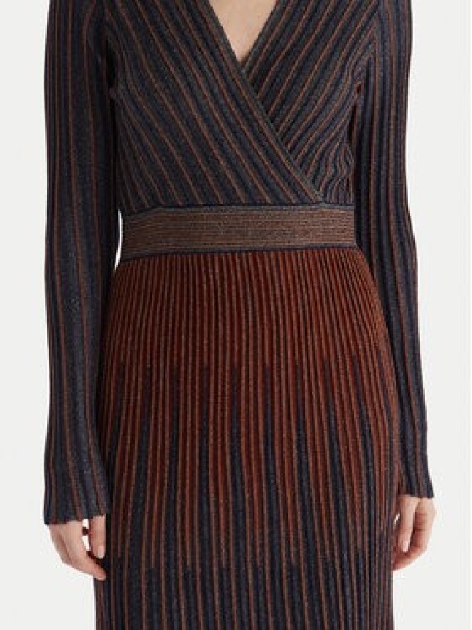 Fracomina Sukienka dzianinowa FS25WD5006K558Q7 Kolorowy Regular Fit