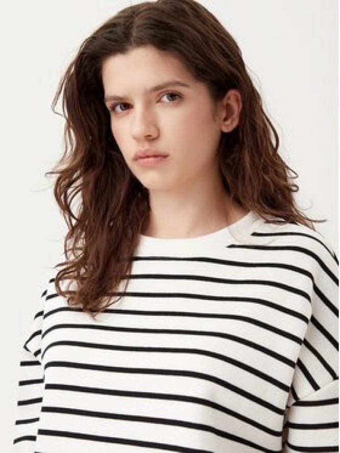 Pieces Bluzka Chilli 17146886 Écru Regular Fit