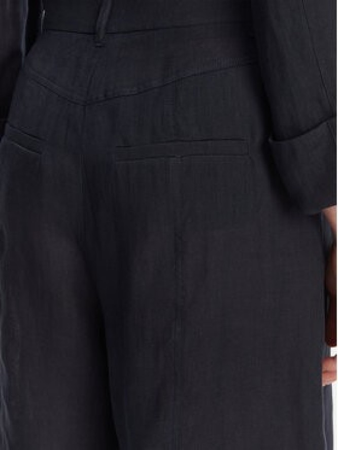 Marella Bermudy Pireo 2513141044 Granatowy Relaxed Fit