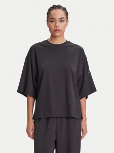 adidas T-Shirt ALL SZN Soft Lux JM3800 Czarny Loose Fit