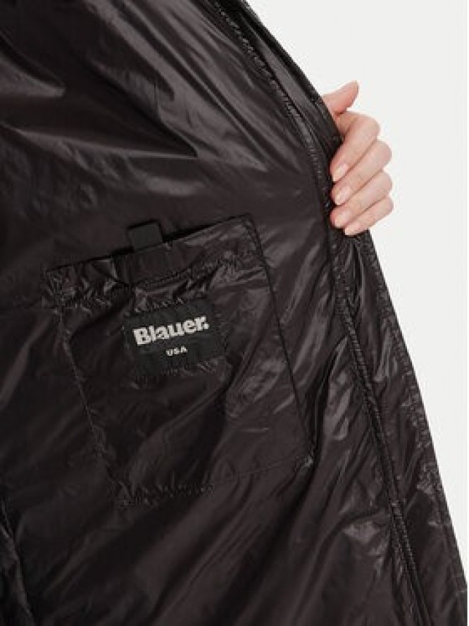 Blauer Kurtka puchowa 25WBLDK03161 Czarny Regular Fit