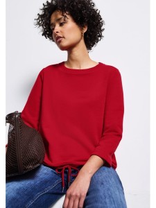 Street One Bluza w kolorze czerwonym rozmiar: 42