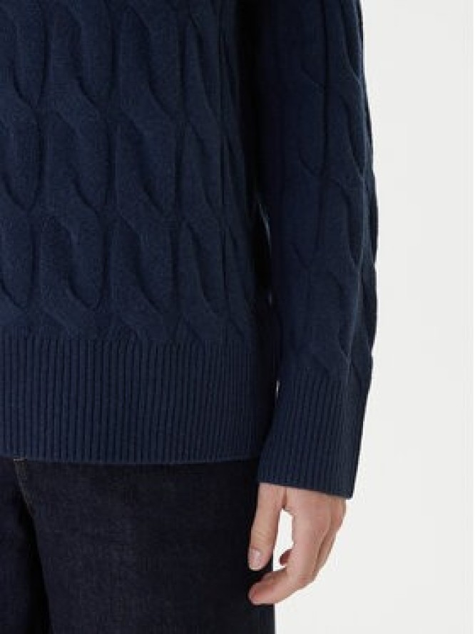 Tommy Hilfiger Golf WW0WW46791 Granatowy Regular Fit