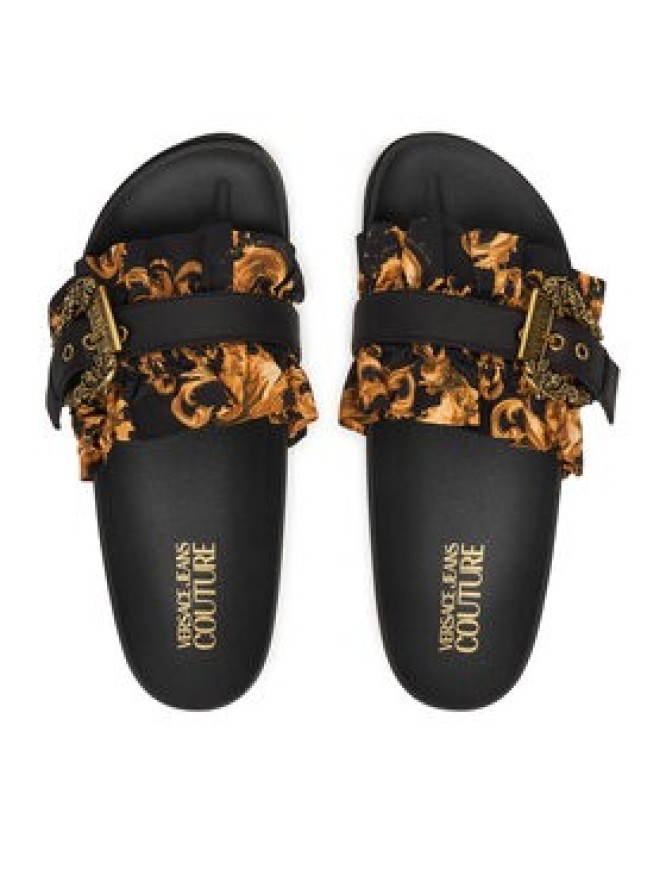 Versace Jeans Couture Klapki 80VA3SM5 ZS175 G89 Czarny