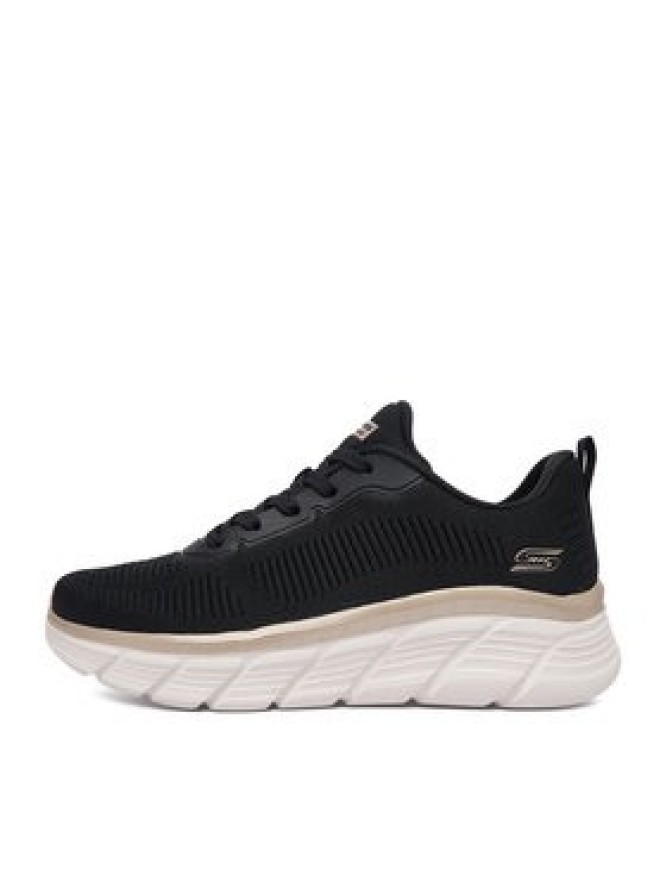 Skechers Sneakersy C-BOBS HI FLEX 117385 BKGD Czarny