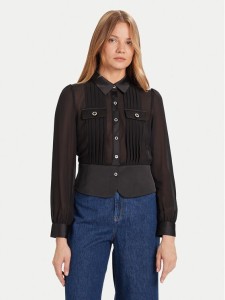 Morgan Koszula 232-CLOCLO Czarny Regular Fit