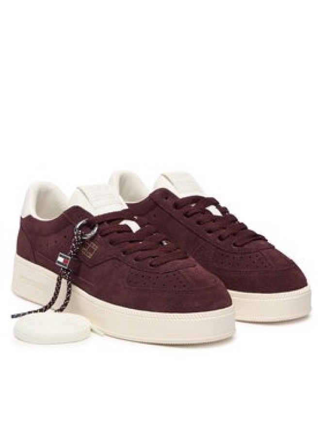Tommy Jeans Sneakersy The Greenwich Edge Max EN0EN03122 Bordowy