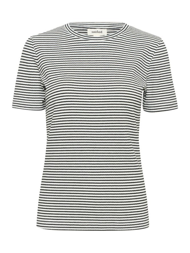 SAINT TROPEZ Koszulka "Soaked in Luxury" w kolorze czarnym rozmiar: L