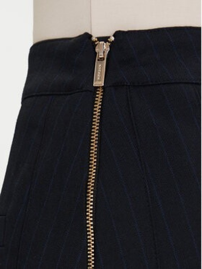 Morgan Spódnica plisowana 252-JLOUI.F Granatowy Regular Fit