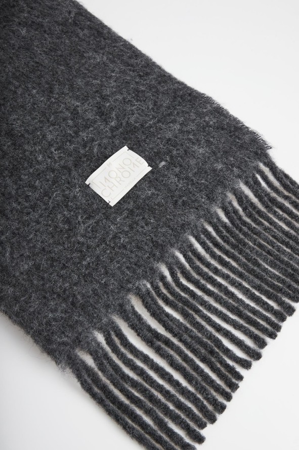 Szal damski z alpaki MARELLA MONOCHROME