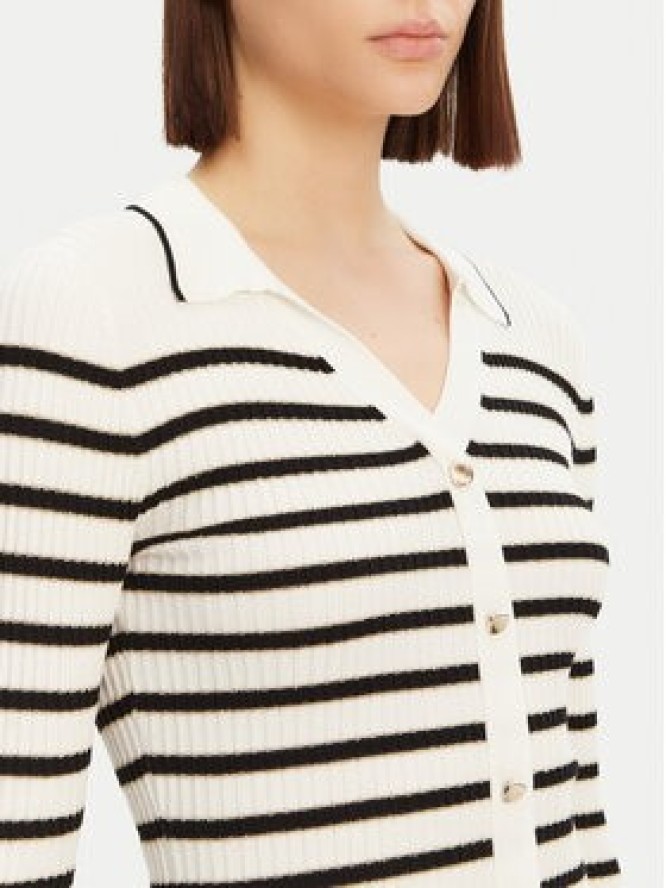 Morgan Kardigan 251-MAEL Biały Slim Fit