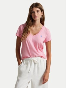 Polo Ralph Lauren T-Shirt 211902403010 Różowy Regular Fit