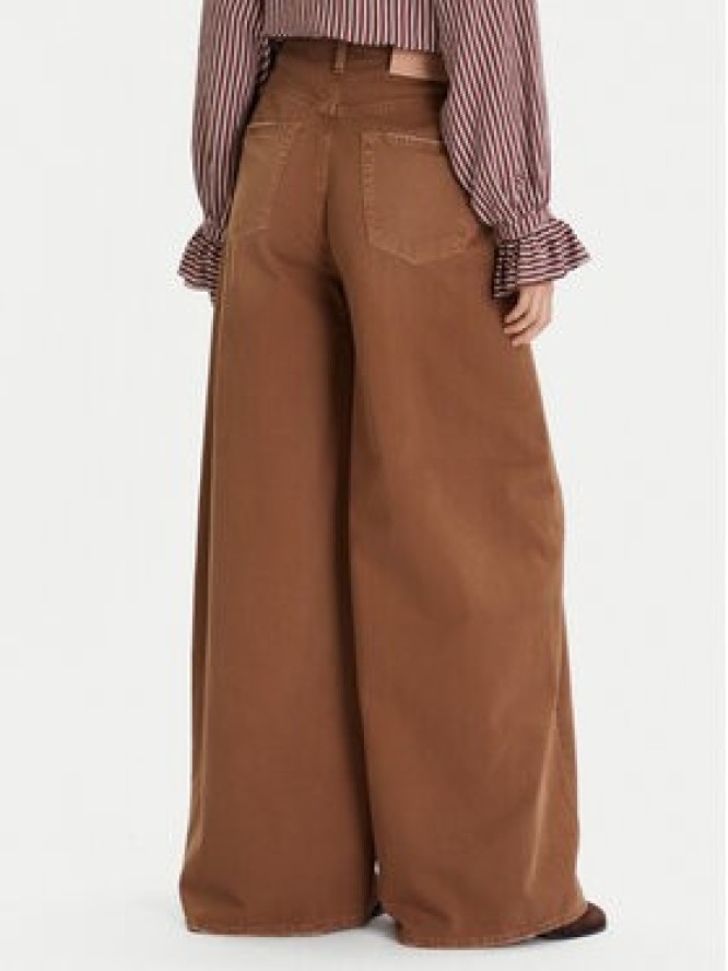ViCOLO Jeansy DF5057 Brązowy Wide Leg
