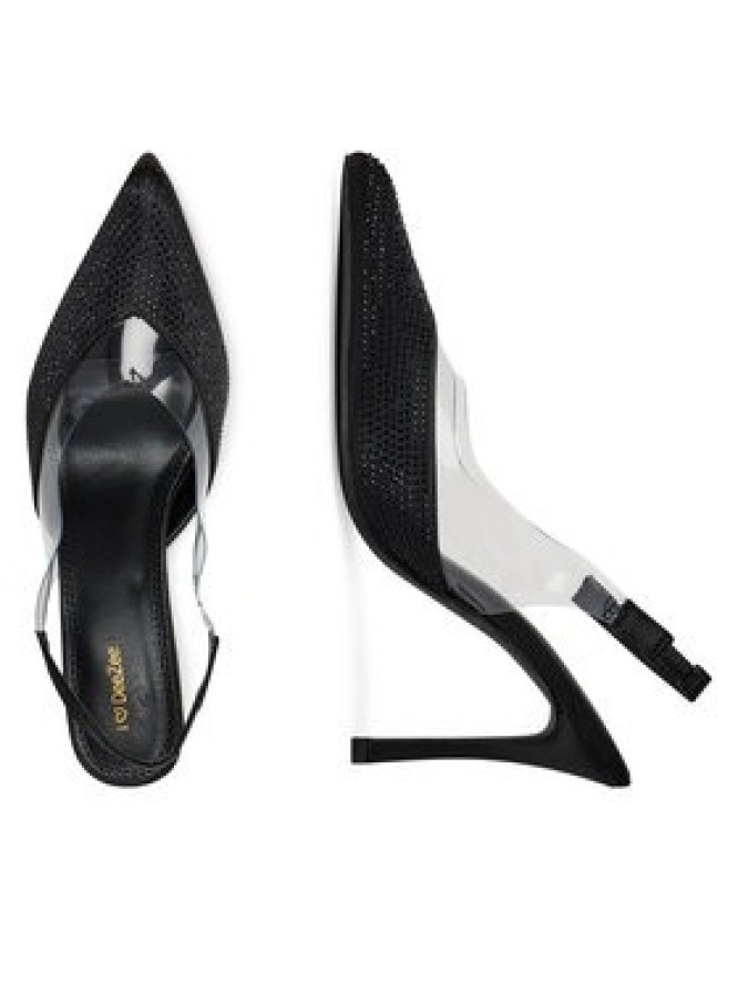 DeeZee Sandały Monica Black RU Czarny