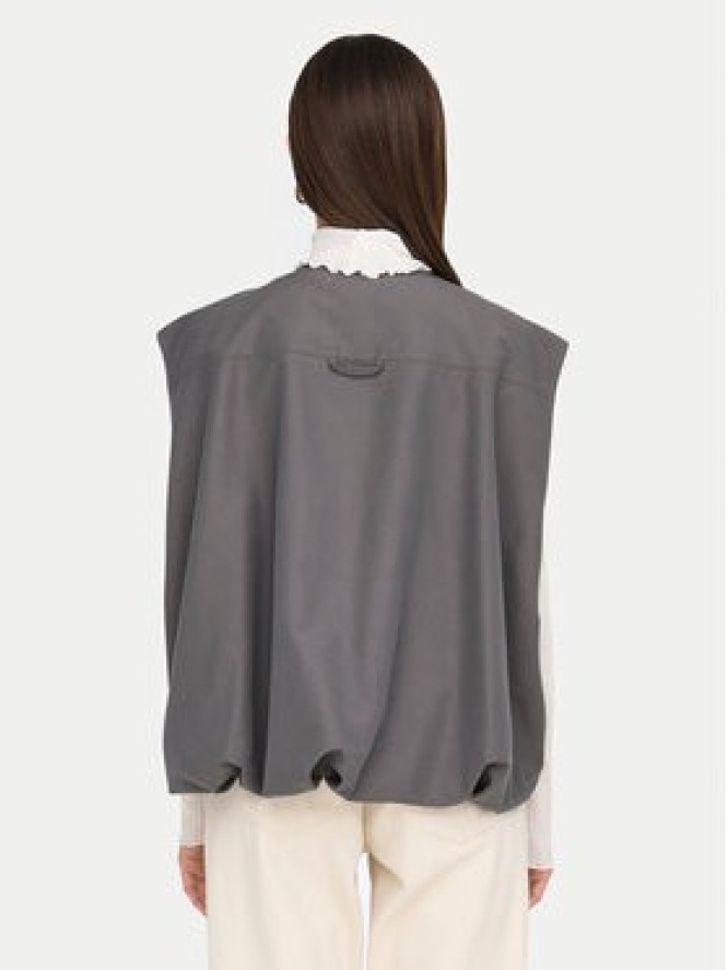 ONLY Bezrękawnik Mary 15338137 Szary Loose Fit