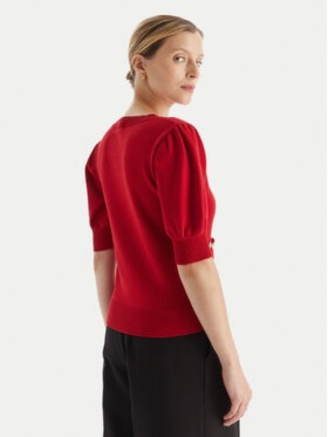 Fracomina Sweter FR25WT7019K55601 Czerwony Slim Fit