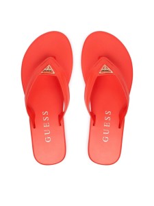 Guess Japonki FLJCNY ELE24 Czerwony