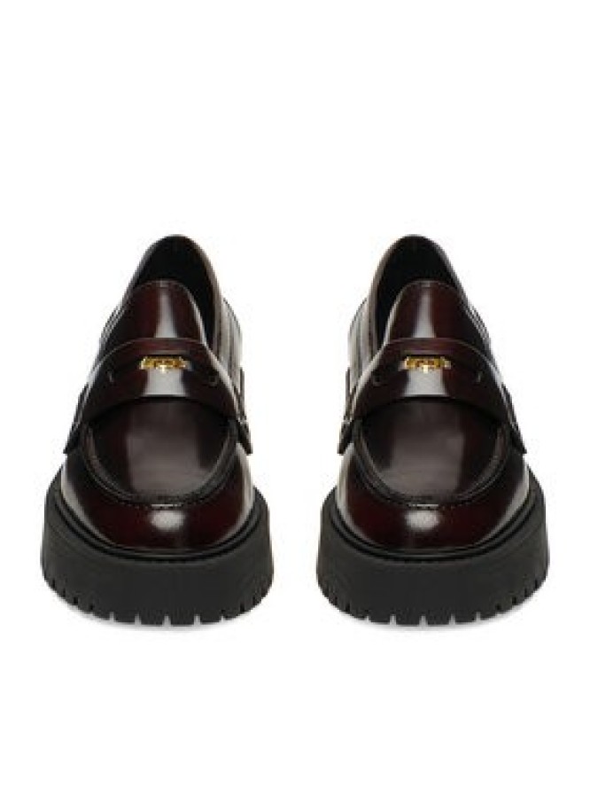 Gino Rossi Loafersy C-CARRIE1 Bordowy