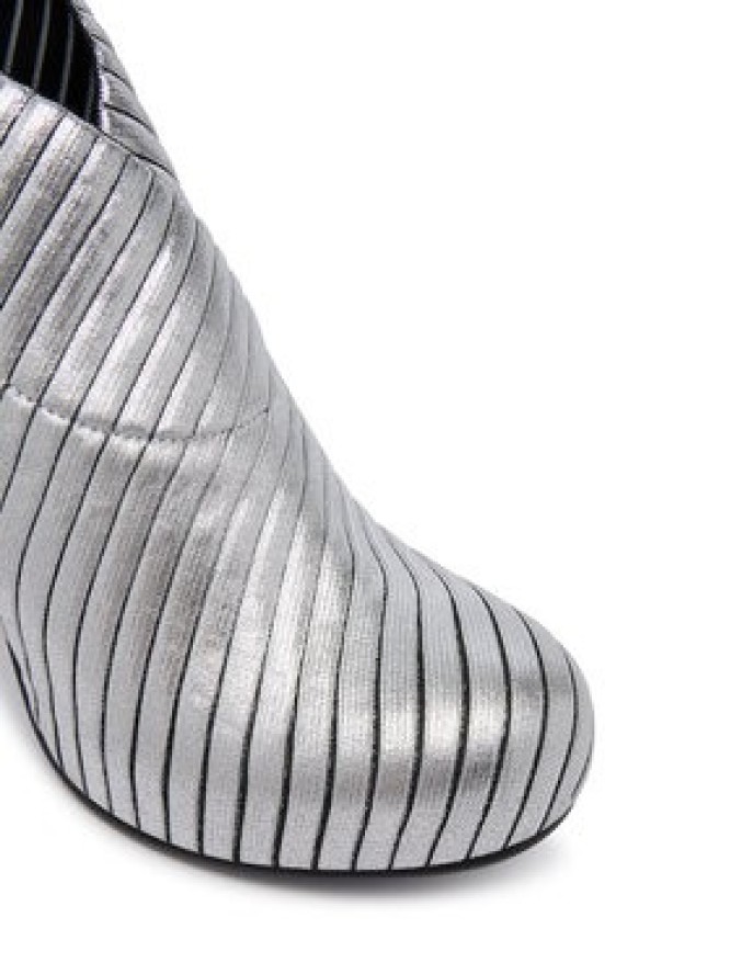 United Nude Botki Fold HI II 10870851129 Srebrny