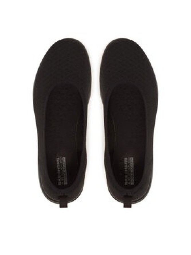 Skechers Baleriny On-The-Go Flex-Siena 138360/BBK Czarny