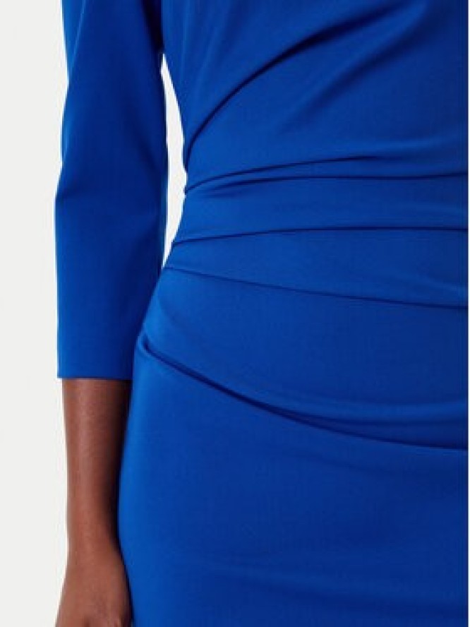 Rinascimento Sukienka koktajlowa CFC0126154003 Niebieski Slim Fit