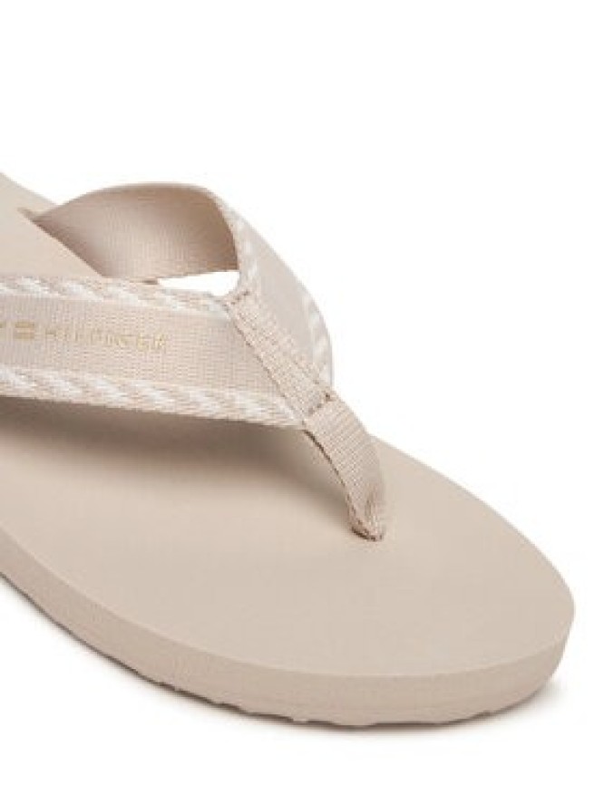 Tommy Hilfiger Japonki Webbing Beach Sandal FW0FW09038 Écru