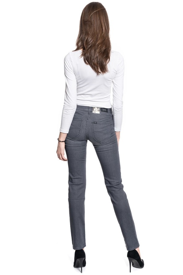 LEE MARION DAMSKIE SPODNIE JEANSOWE JEANSY DARK IRON L301PMUZ