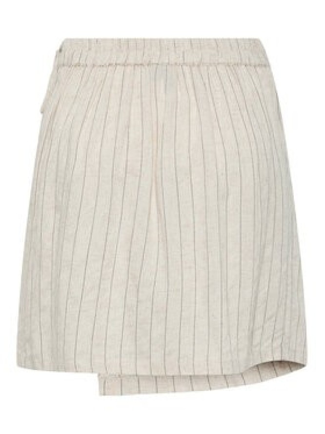 Pieces Spódnica mini Pia 17151891 Beżowy Regular Fit