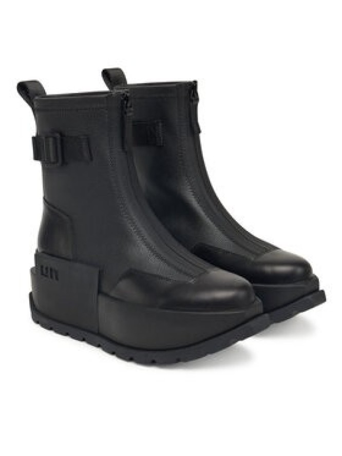 United Nude Botki Roko Bootie II 1077784954 Czarny