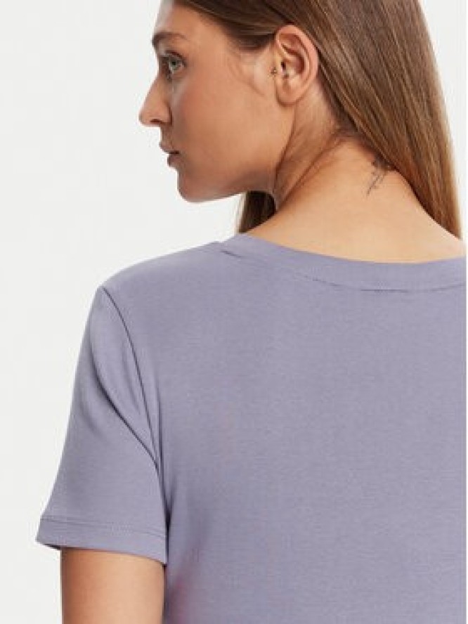 Tommy Hilfiger T-Shirt New Cody WW0WW40584 Fioletowy Slim Fit