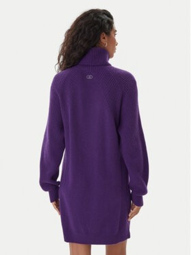 Liu Jo Sukienka dzianinowa MF5063 MS009 Fioletowy