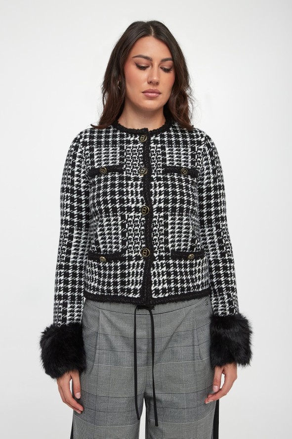 Żakiet tweedowy TWINSET