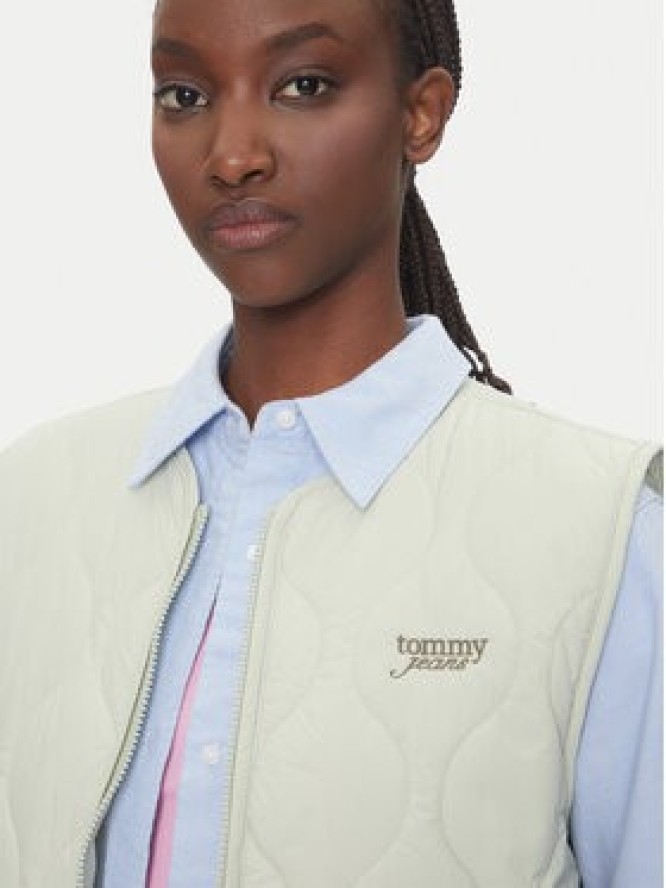 Tommy Jeans Bezrękawnik Onion DW0DW21184 Zielony Regular Fit